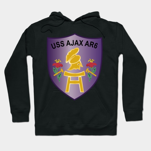 USS - Ajax - AR6 Hoodie by twix123844